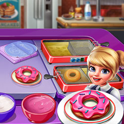Cooking Fast: Donuts Maker Game