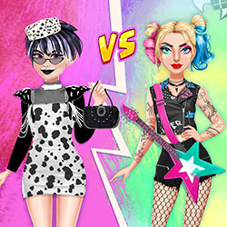 Fashionista vs Rockstar Fashion Battle