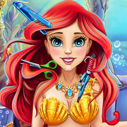Mermaid Princess Real Haircuts Game 