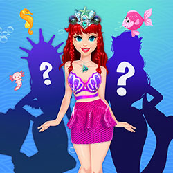 Cute Mermaid Dress up Game html5