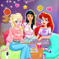 Princess Board Game Night