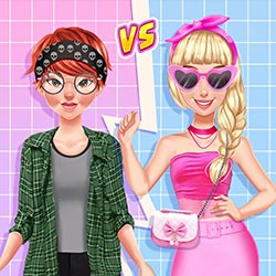 Tomboy vs Girly Girl Fashion Challenge<br />[3.9x]