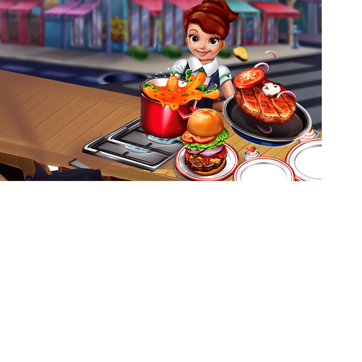 Cooking Fast: Hotdogs and Burgers - MyCuteGames.com