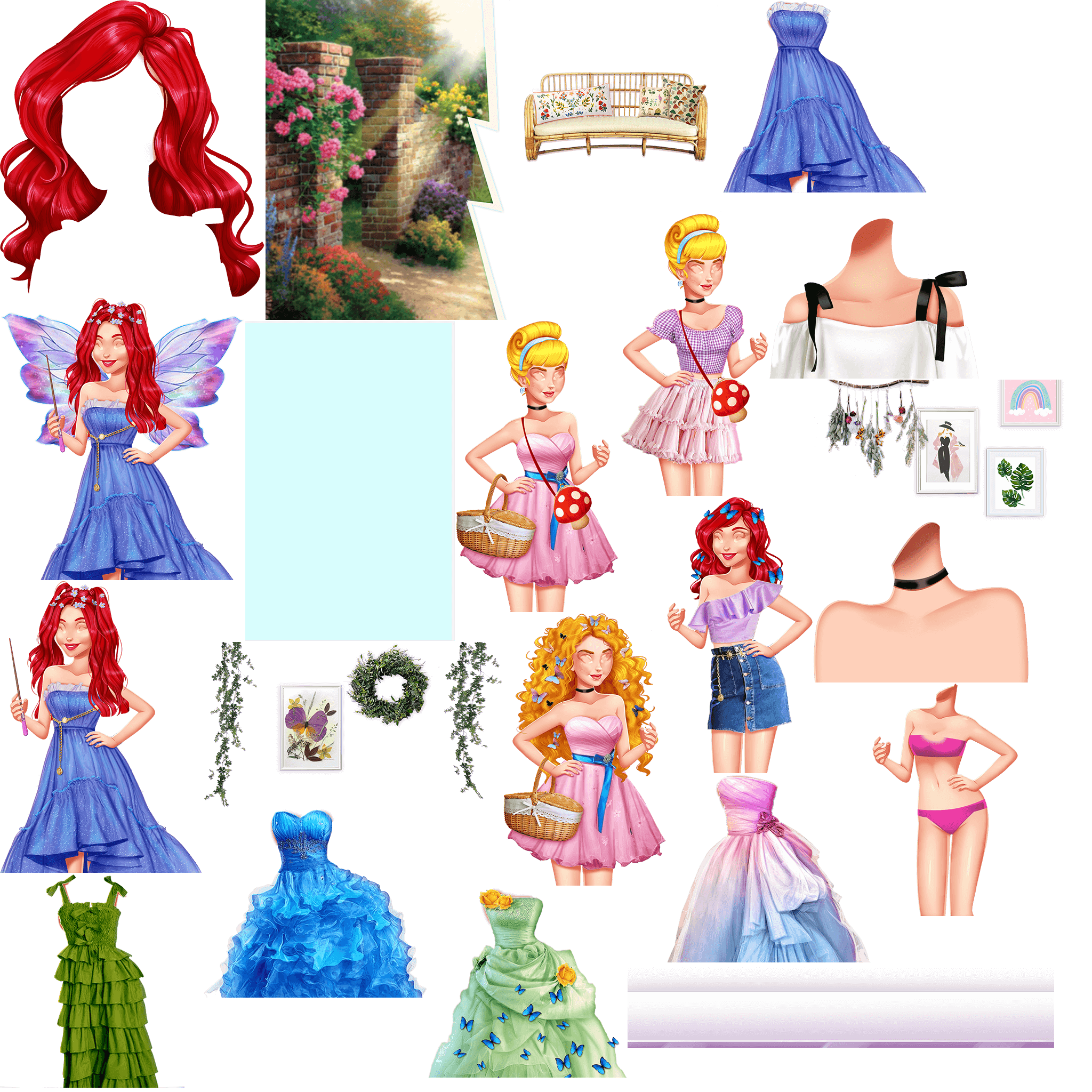 Fairy Talents html5 Dress up Game