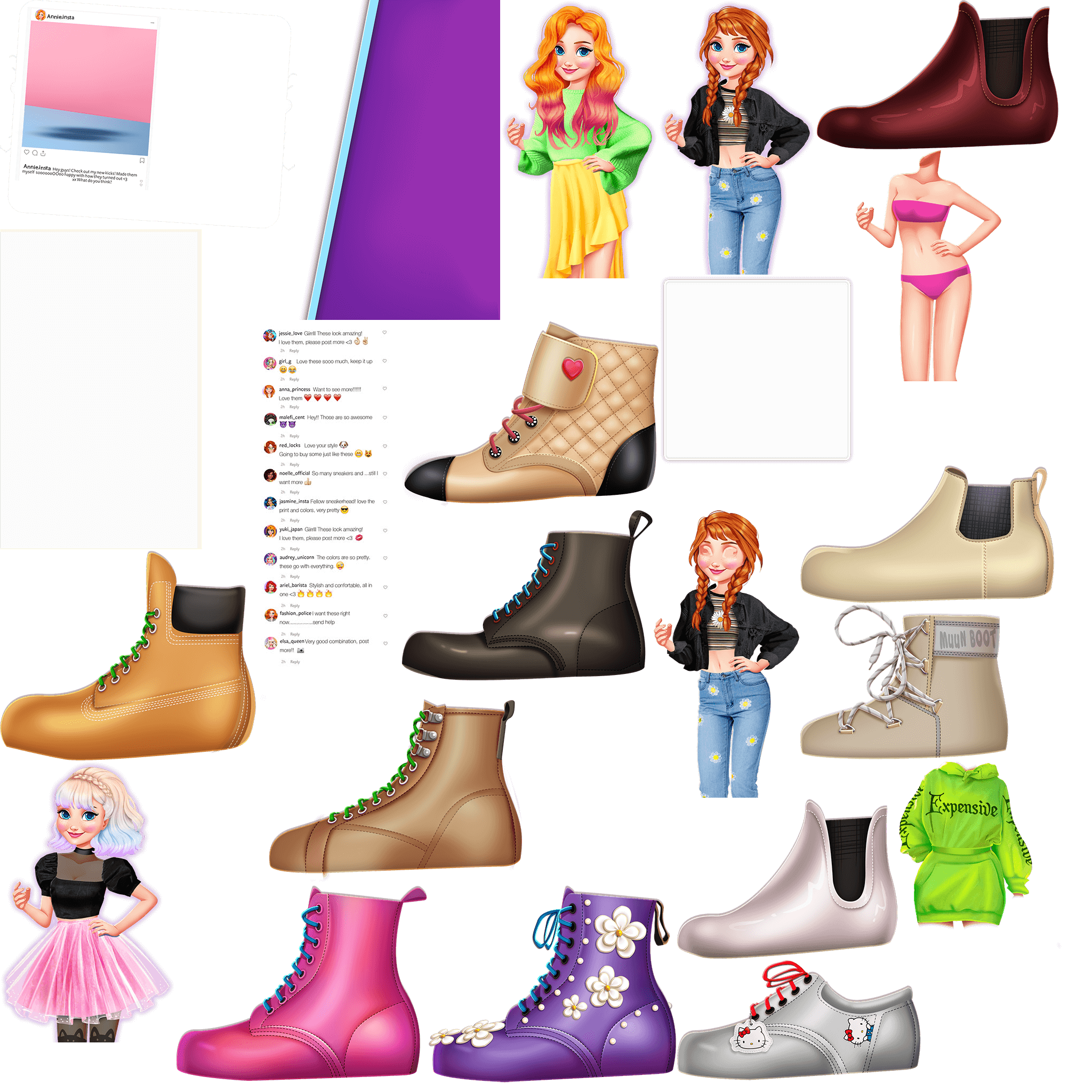 Играть в DIY Boots Designer | Wowz.com